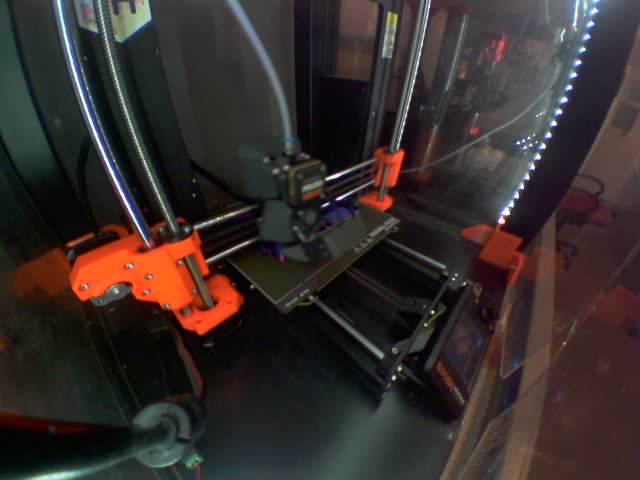 Camera view of Prusa-3