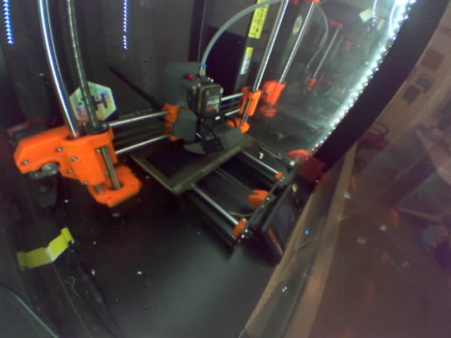 Camera view of Prusa-2