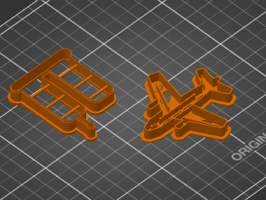 Preview of the print on Prusa-4