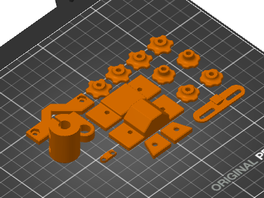 Preview of the print on Prusa-6